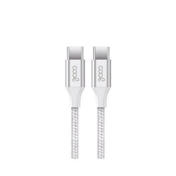 CABLE COOL USB-C A USB-C 1,2M N NYLON WHITE
