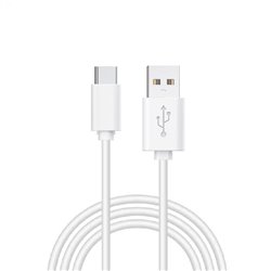 CABLE COOL USB-A A USB-C 1.2M WHITE