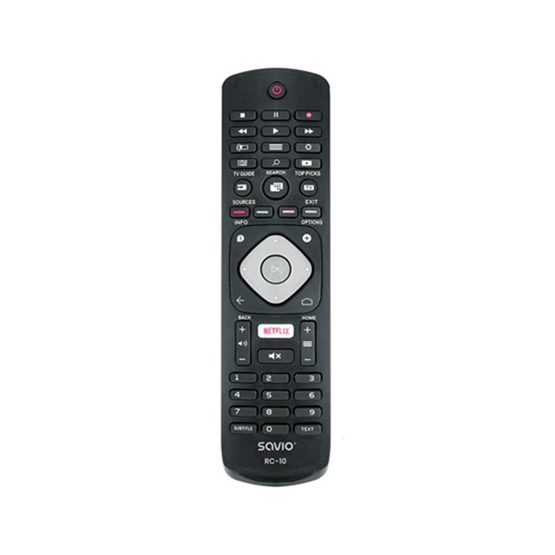 MANDO TV SAVIO RC-10 COMPATIBLE PHILIPS SMART TV