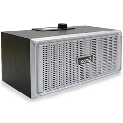 ALTAVOZ BLUETOOTH COOL RETRO 20W NEGRO-PLATA