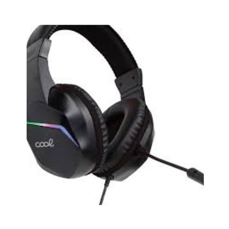 AURICULARES GAMING COOL VISTA ADAPT. AUDIO BLACK
