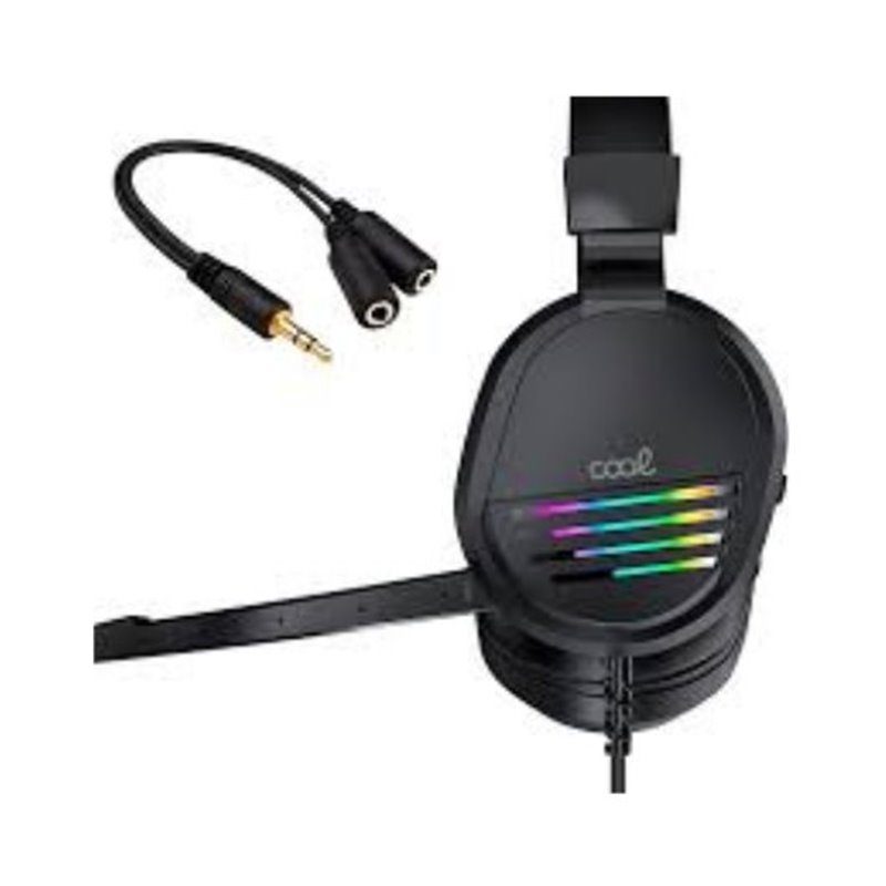 AURICULARES GAMING COOL NITRO ADAPT. AUDIO BLACK