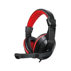 AURICULARES OFICINA COOL DUBLIN BLACK-RED