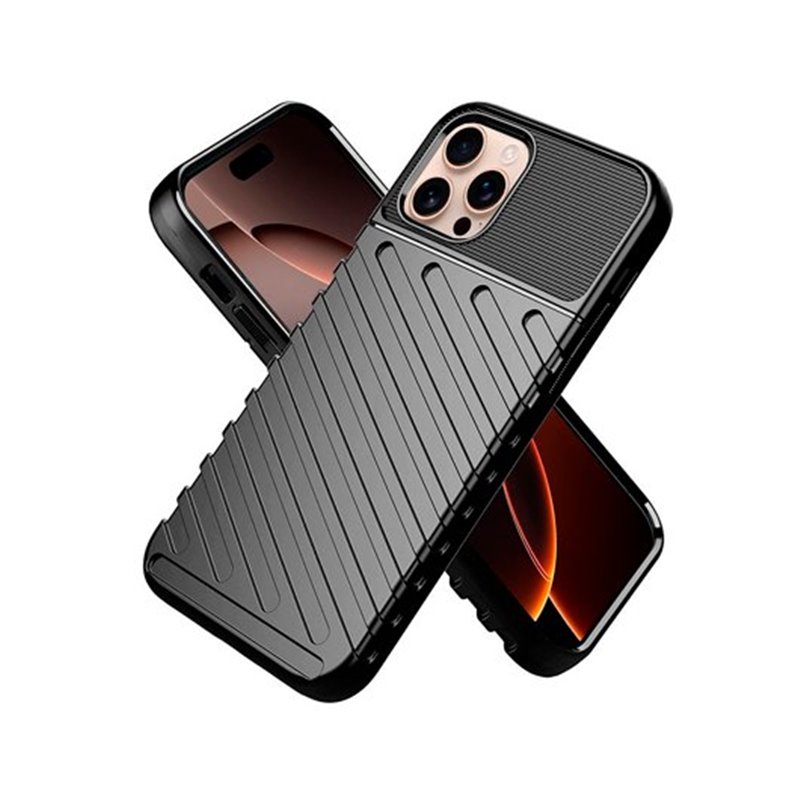 FUNDA COOL IPHONE 16 PRO MAX THUNDER NEGRO