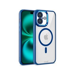 FUNDA COOL IPHONE 16 PLUS MAGNETICA AZUL