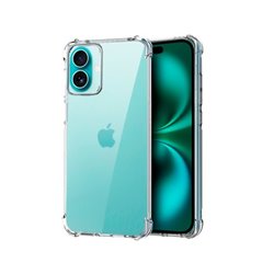 FUNDA COOL IPHONE 16 PLUS TRANSPARENTE