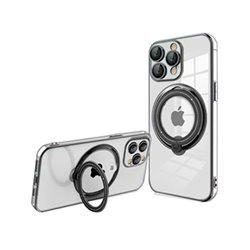 FUNDA COOL IPHONE 15 PRO MAGNETICA RING NEGRO