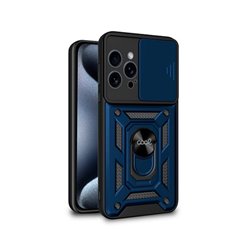 FUNDA COOL IPHONE 15 PRO HARD RING AZUL