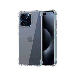 FUNDA COOL IPHONE 15 PRO TRANSPARENTE