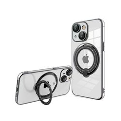 FUNDA COOL IPHONE 15 PLUS MAGNETICA RING NEGRO