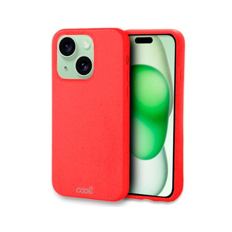 FUNDA COOL IPHONE 15 PLUS ROJO
