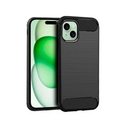 FUNDA COOL IPHONE 15 PLUS CARBON NEGRO