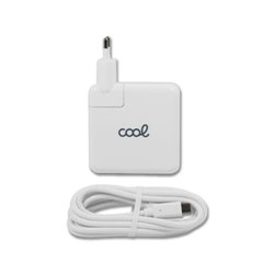 CARGADOR COOL MACBOOK 67W CABLE USBC WHITE