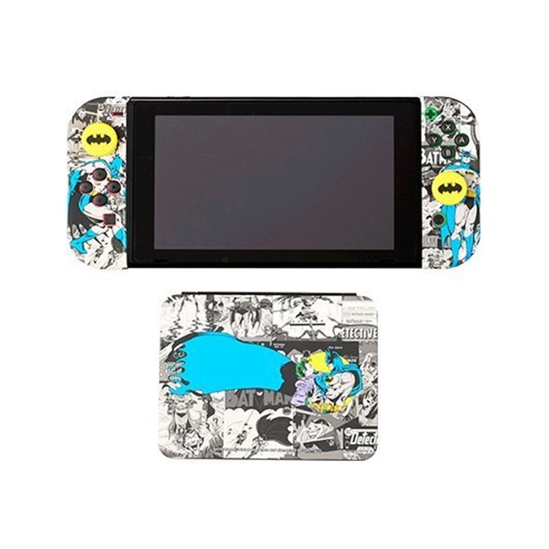 KIT FUNDA+GRIPS+CAJA PARA SWITCH BLADE  DC BATMAN