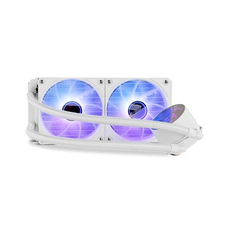 DISIPADOR REF LIQUIDA NOX HUMMER M-240 ARGB WH