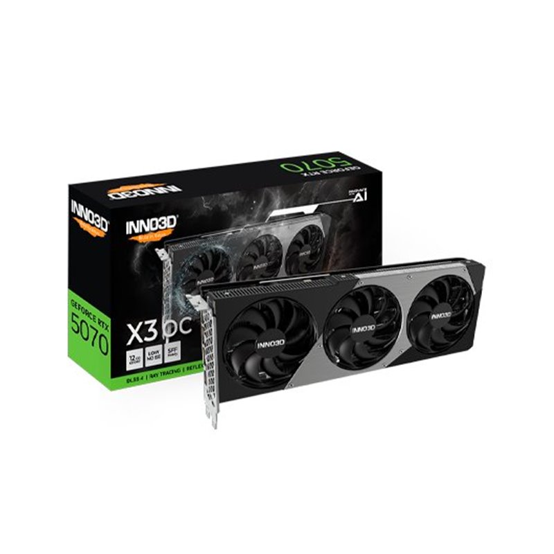 TARJETA GRÁFICA INNO3D RTX 5070 X3 OC 12GB