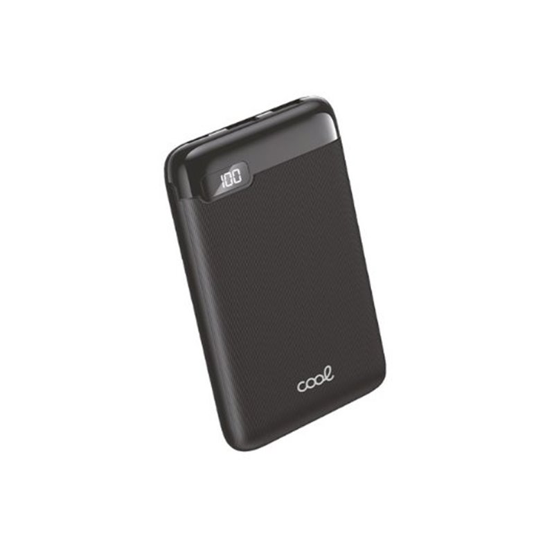 POWERBANK COOL 5000MAH 10W DISPLAY BLACK