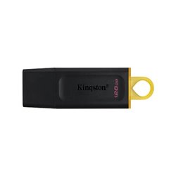 PENDRIVE 128GB USB 3.2 KINGSTON DT EXODIA NEGRO/AMARILLO