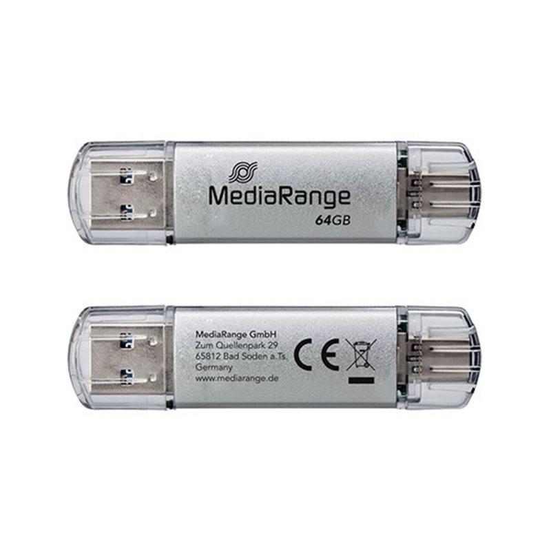 PENDRIVE COMBO 32GB USB 3.2 MEDIARANGE