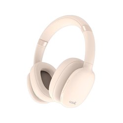 AURICULARES CASCOS STEREO COOL ROLLER BEIGE