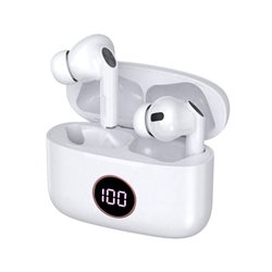 AURICULARES EARBUDS STEREO LCD COOL AIR PRO WHITE