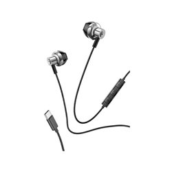 AURICULARES BOTON MICRO COOL STEREO TIPO-C SILVER