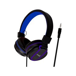 AURICULARES COOL TORONTO BLACK-BLUE
