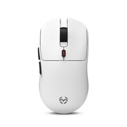 RATON OPTICO WIRELESS KROM KLEVER WHITE