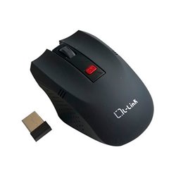 RATON OPTICO L-LINK WIRELESS USB NEGRO