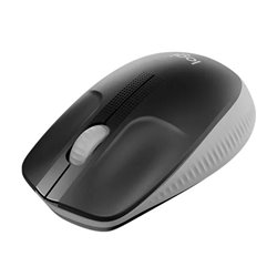RATON OPTICO LOGITECH M190 WIRELESS FULL-SIZE GRIS