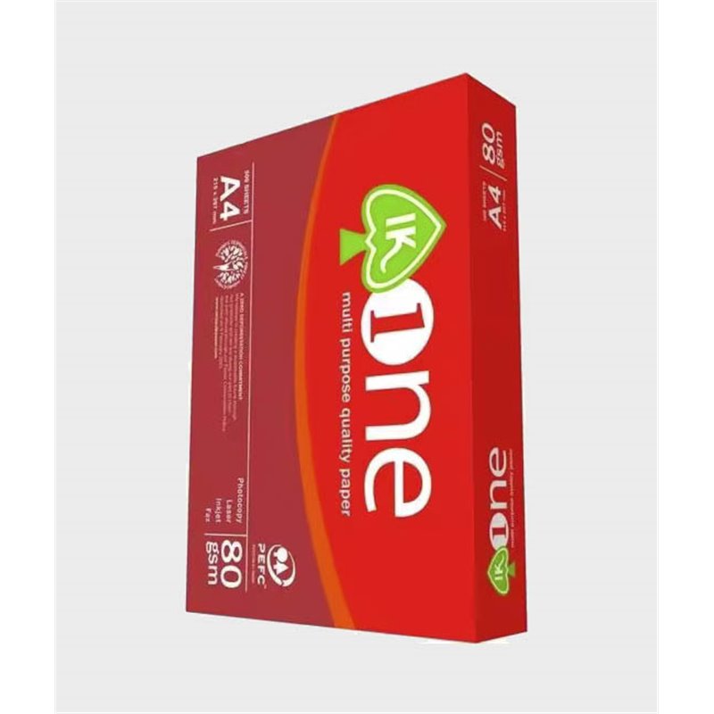 PAQUETE FOLIOS BLANCOS x500uni A4 210x293mm 80gr/m2