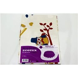 MANTEL ECOTEX REDONDO 140 Cm SURT.