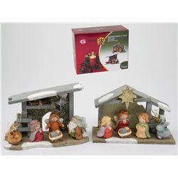 NACIMIENTO INFANTIL 5 piezas CON LUZ