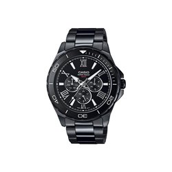 RELOJ CASIO CABALLERO MODELO MTD-1075BK-1A1