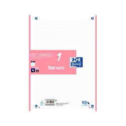 RECAMBIO CUADROS A4 100H OXFORD