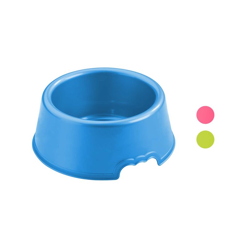 COMEDERO REDONDO COLORES 1L.