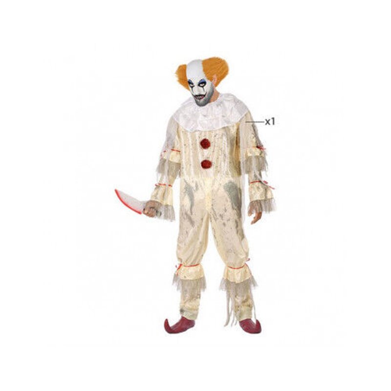 DISFRAZ PAYASO ADULTO