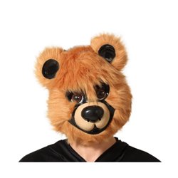 MASCARA DE OSO 24.5X25 CM