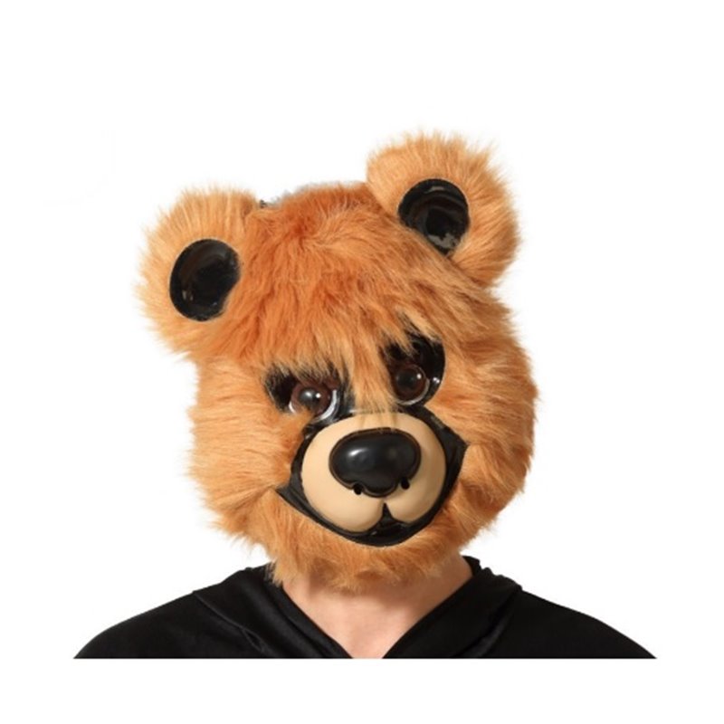 MASCARA DE OSO 24.5X25 CM