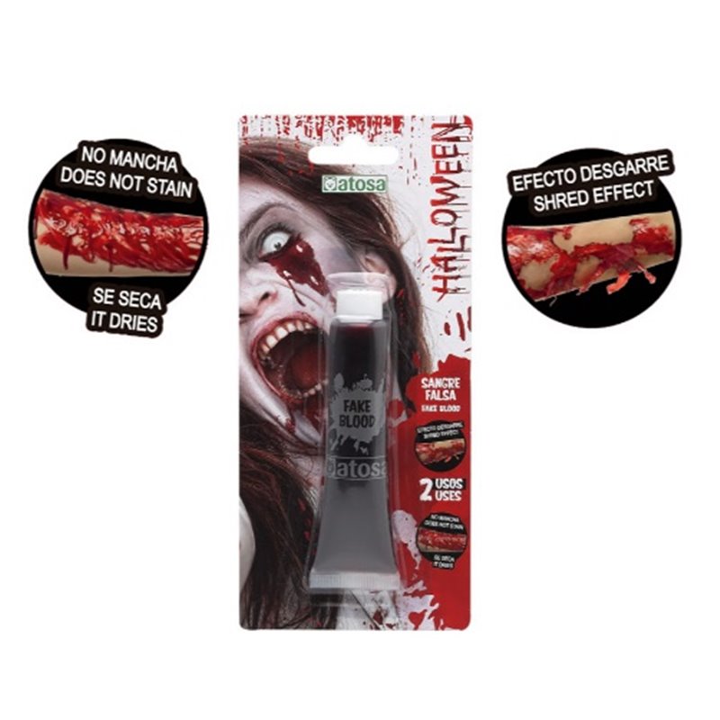 MAQUILLAJE HALLOWEEN SANGRE ROJA 20.5X10 CM