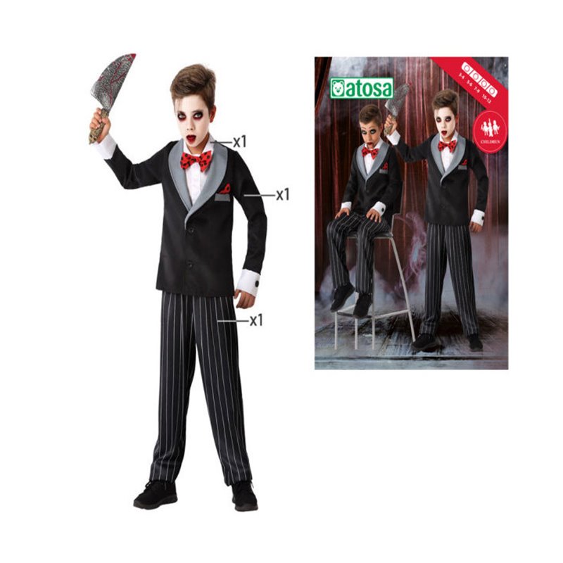 DISFRAZ MU�ECO MADERA NI�O