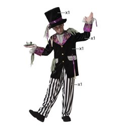 DISFRAZ SOMBRERERO LOCO HALLOWEEN NI�O