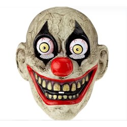 MASCARA PAYASO CON OJOS MOVILES