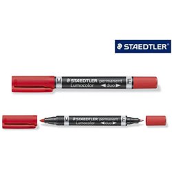 ROTULADOR PERMANENTE STAEDTLER LUMOCOLOR DUO