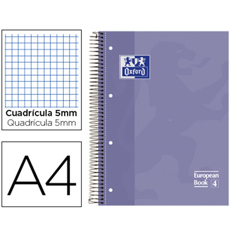 LIBRETA OXFORD A4 - CUADROS