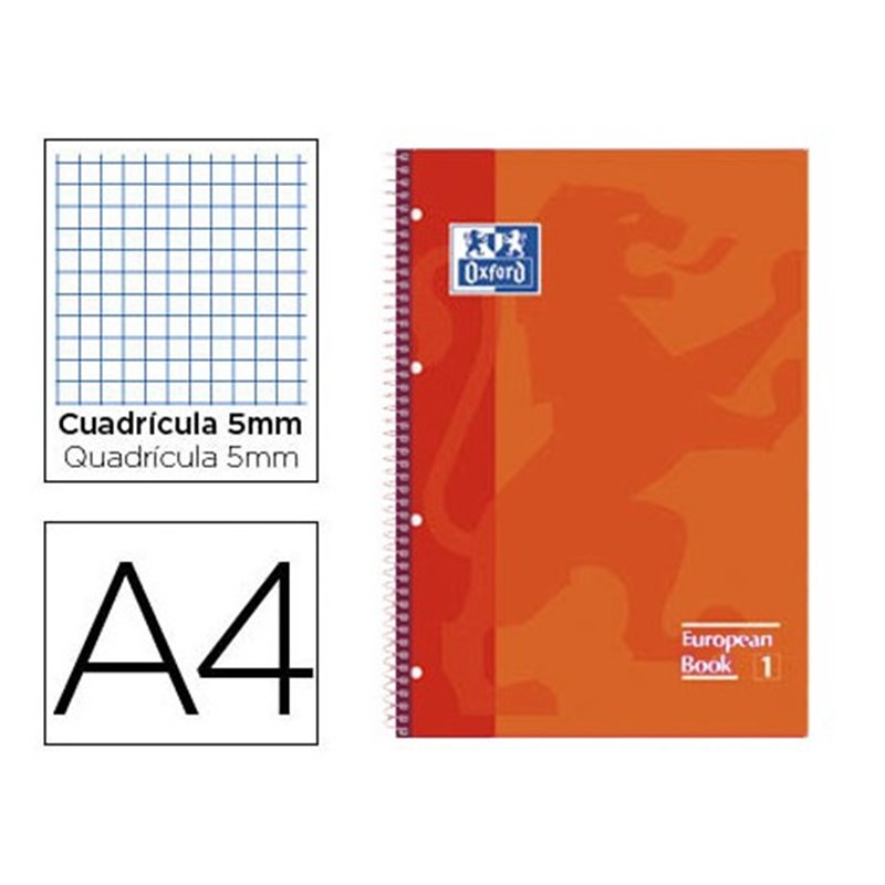 LIBRETA OXFORD A4 - CUADROS