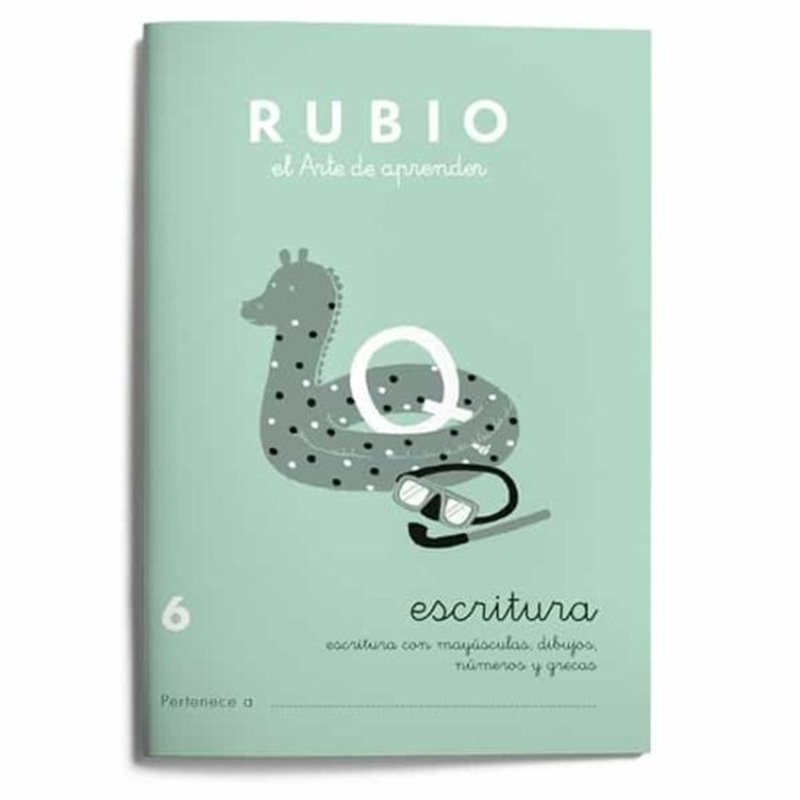 CUADERNO RUBIO ESCRITURA N�6