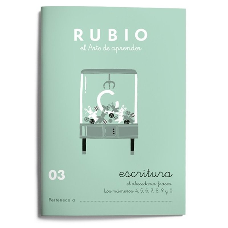 CUADERNO RUBIO PREESCRITUTA N�03
