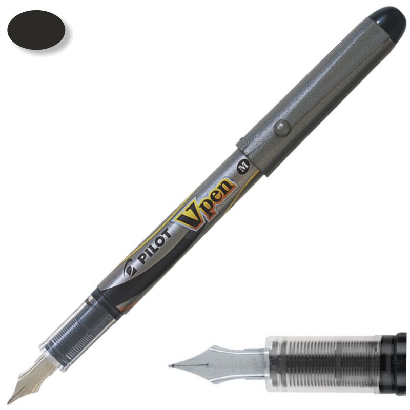 PLUMA DESECHABLE VPEN SILVER AZUL PILOT SVP-4M-L