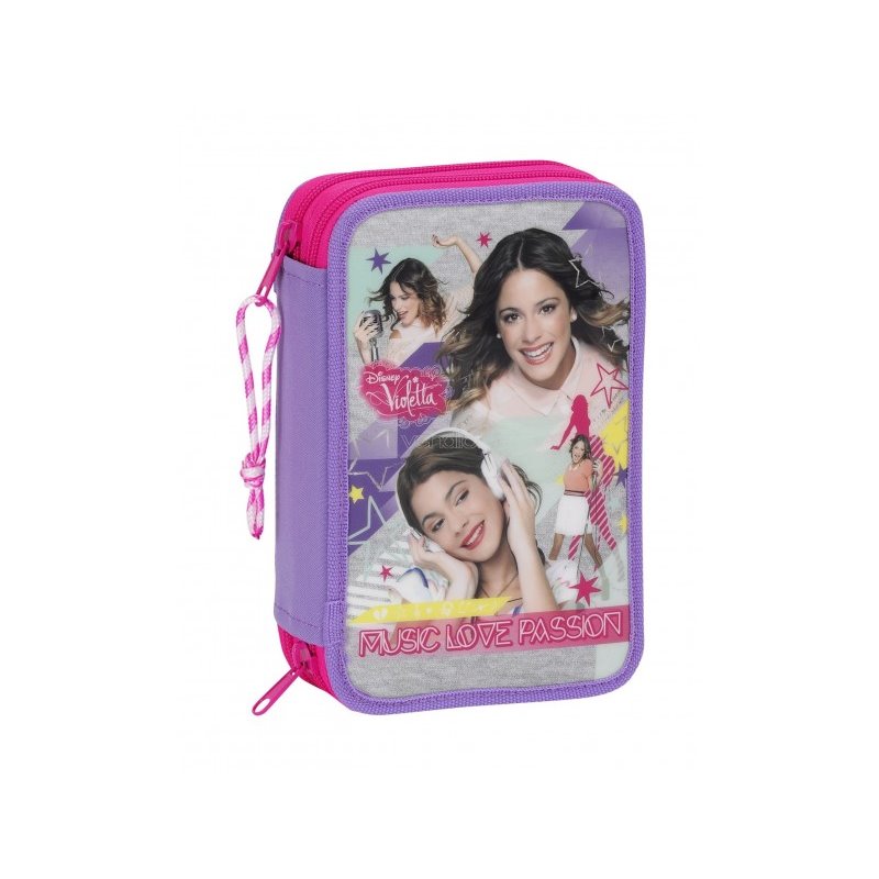 Plumier doble peque�o, 34 piezas